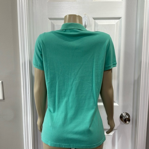 LACOSTE PIQUE POLO SHIRT AQUA BLUE - Picture 4 of 7